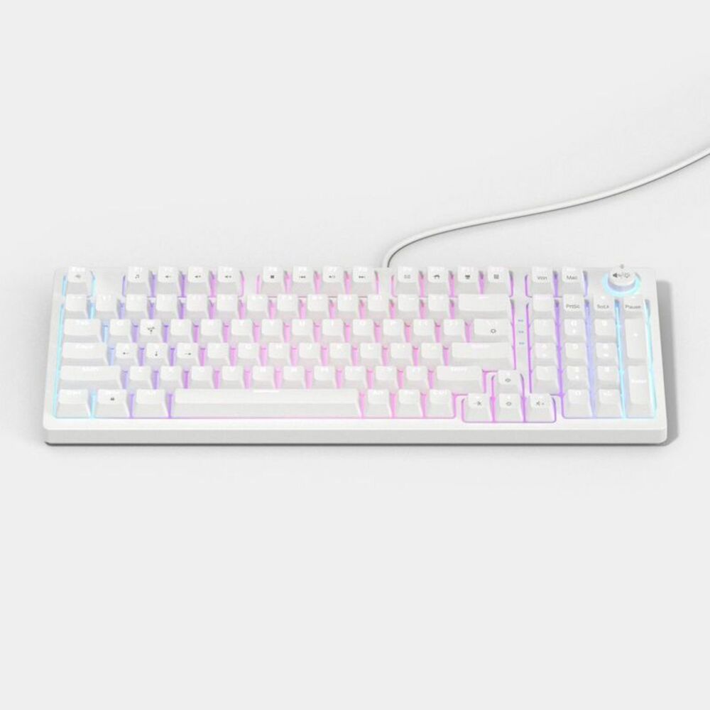 Full Size Mechanical Keyboard - heyday White